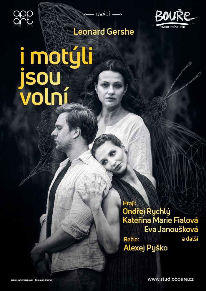 I mot&yacute;li jsou voln&iacute; - plak&aacute;t - plak&aacute;t